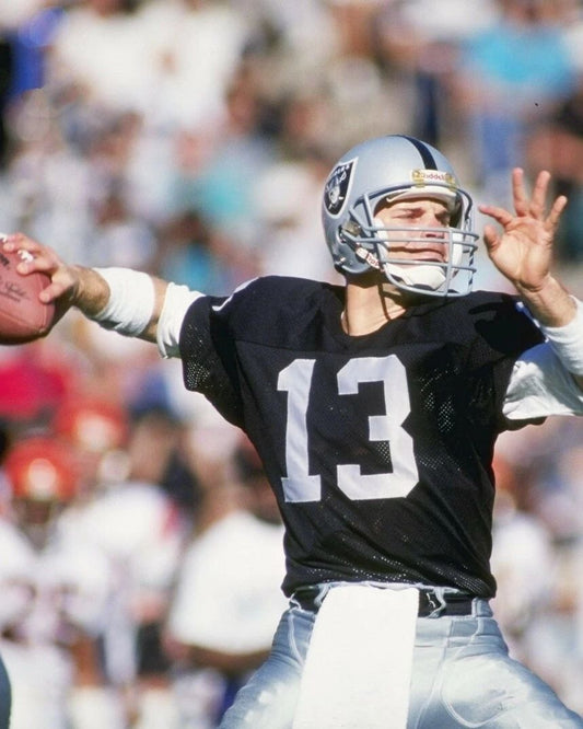 Jay Schroeder Photo Los Angeles Raiders La Picture Nfl Passing