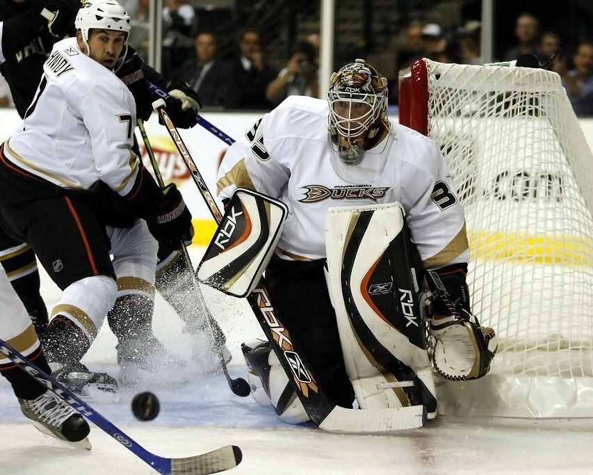 Jean Sebastian Giguere Photo Anaheim Ducks Picture Nhl Action