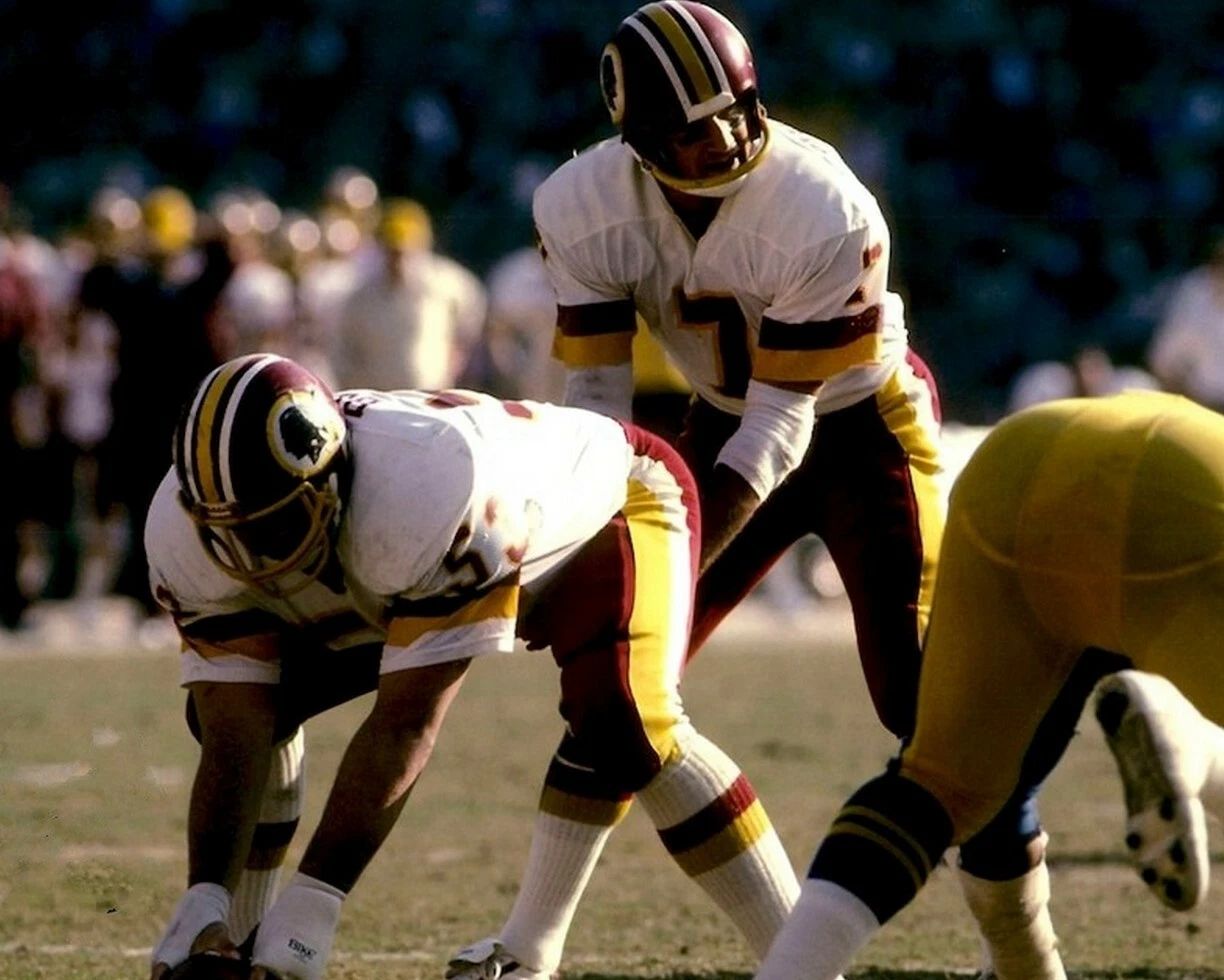 Jeff Bostic Magnet Washington Redskins Picture Nfl Football At Center