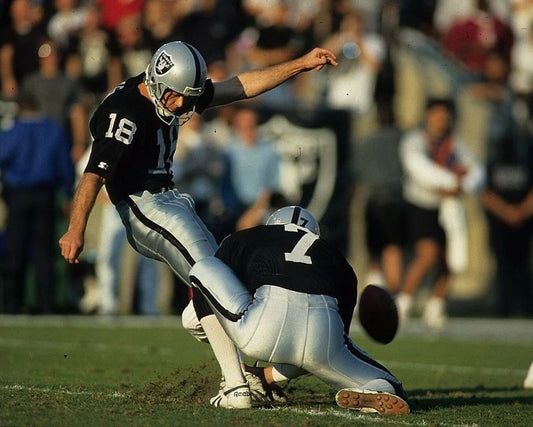 Jeff Jaeger Photo Los Angeles Raiders La Picture Nfl Football Game Action