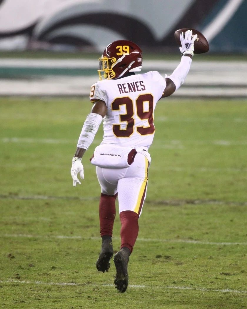 Jeremy Reaves Photo Washington Commanders Picture Nfl