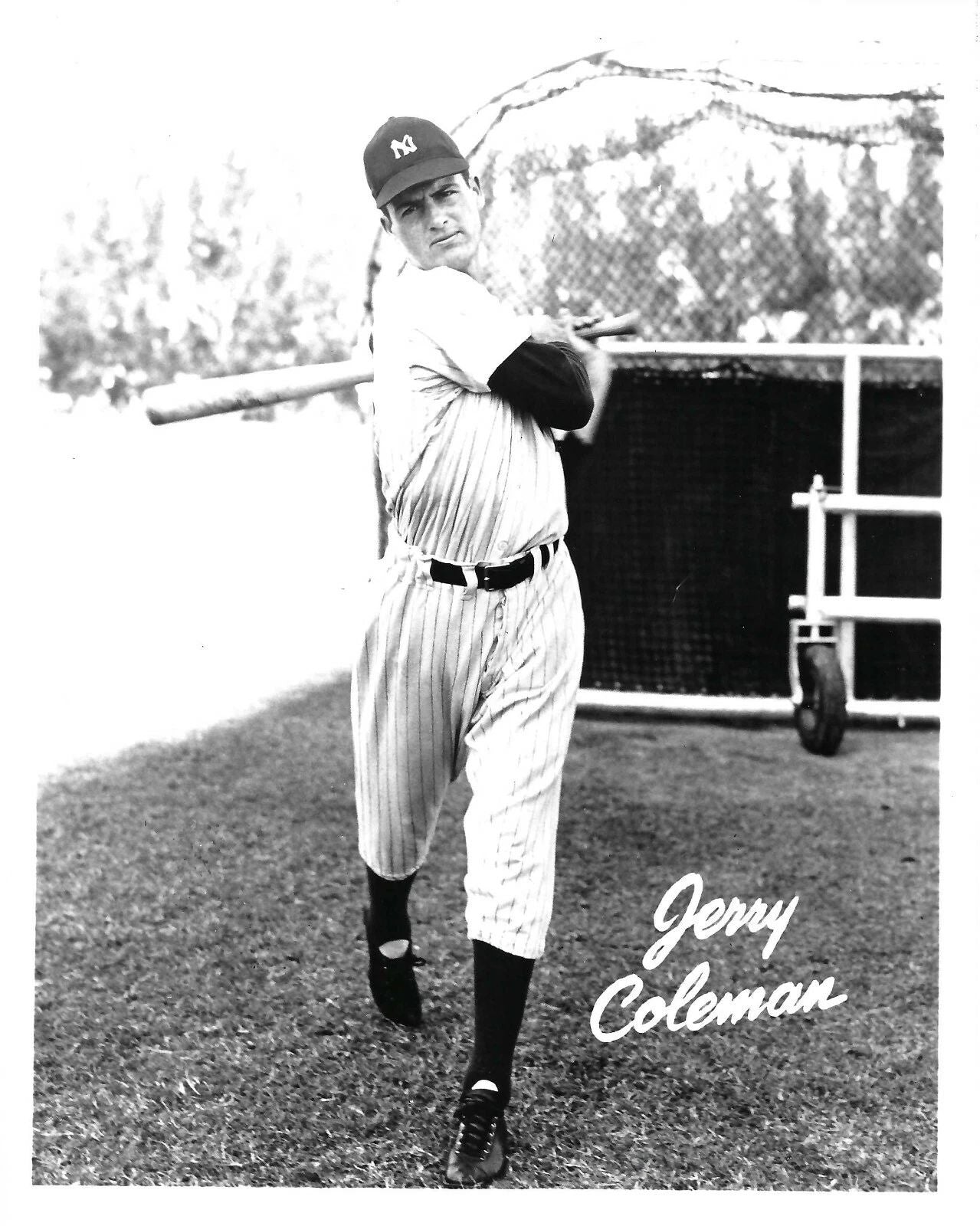 Jerry Coleman Photo New York Yankees Ny Baseball Picture Mlb
