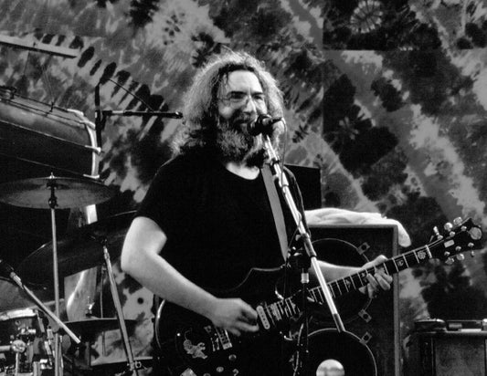 Jerry Garcia Singer Guitarist Grateful Dead Rock Band Concert Photo Print