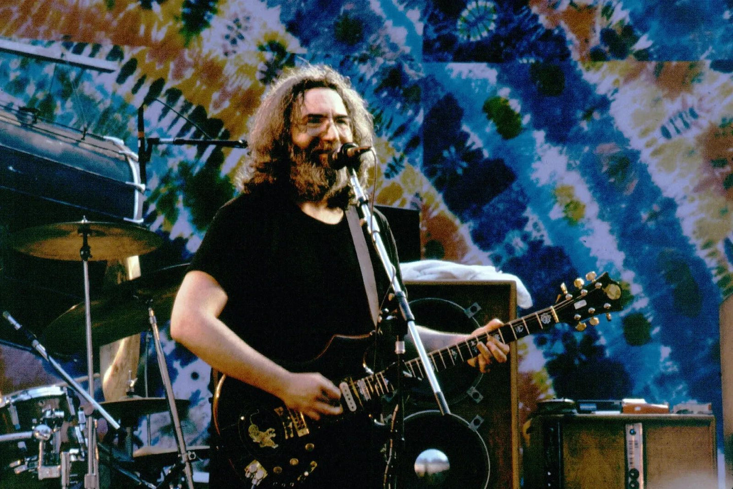 Jerry Garcia Singer Guitarist Grateful Dead Rock Band Magnet Print