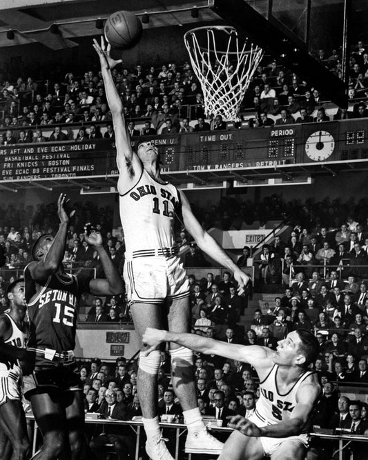 Jerry Lucas Photo Ohio State Buckeyes Picture Ncaa Basketball
