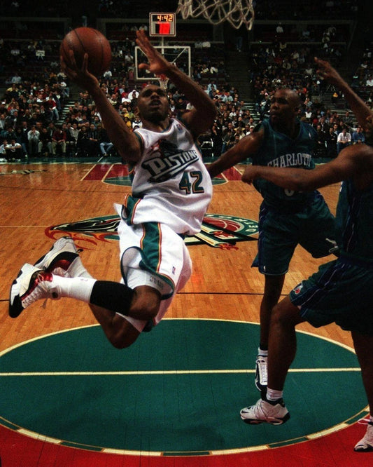 Jerry Stackhouse Photo Detroit Pistons Basketball Nba