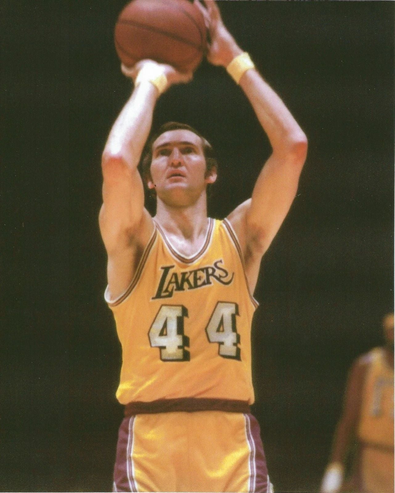 Jerry West Magnet Los Angeles Lakers La Basketball Nba Jump Shot