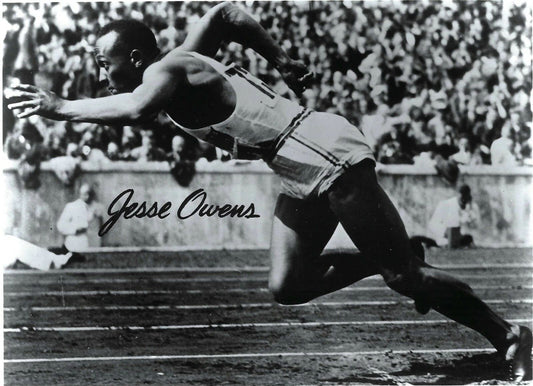 Jesse Owens Photo Track & Field Picture Sprint
