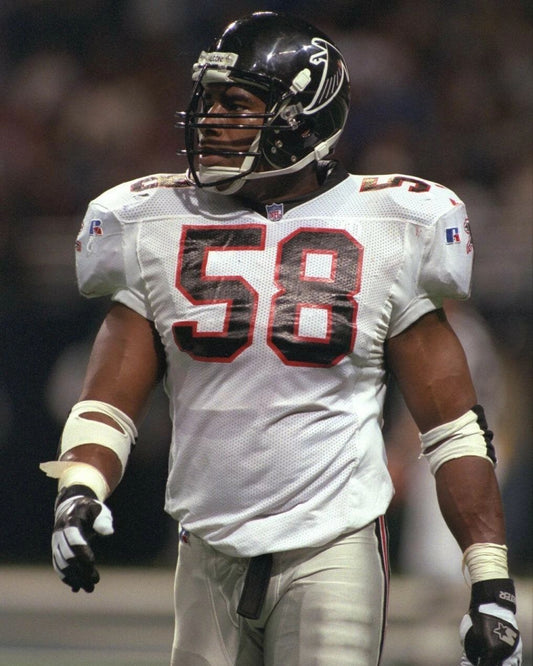 Jesse Tuggle Photo Atlanta Falcons Nfl Football Picture