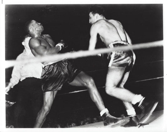 Jimmie Bivins Vs Anton Christofloridas Photo Boxing Picture