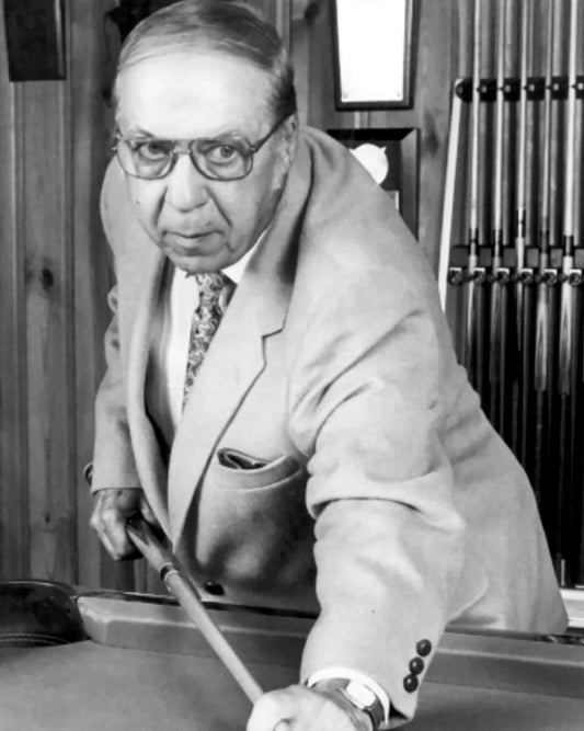 Jimmy Caras Photo Billiards Pool Picture Bw