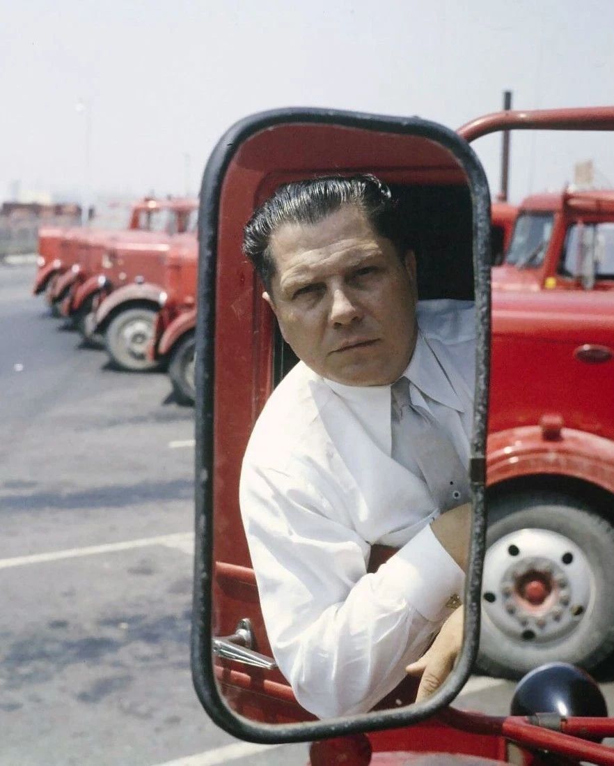 Jimmy Hoffa Photo Teamster Leader Trade Union Picture