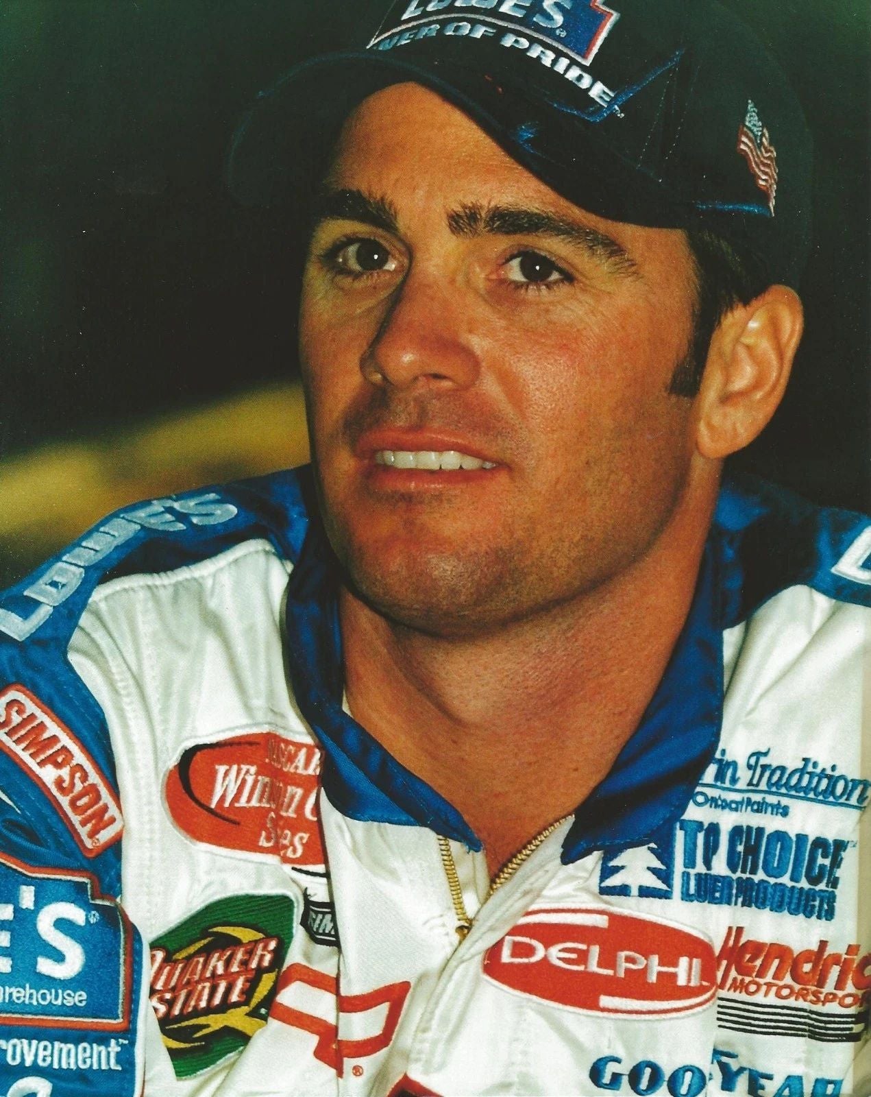 Jimmy Johnson Photo Nascar Auto Racing Picture 300 Piece Jigsaw Puzzle
