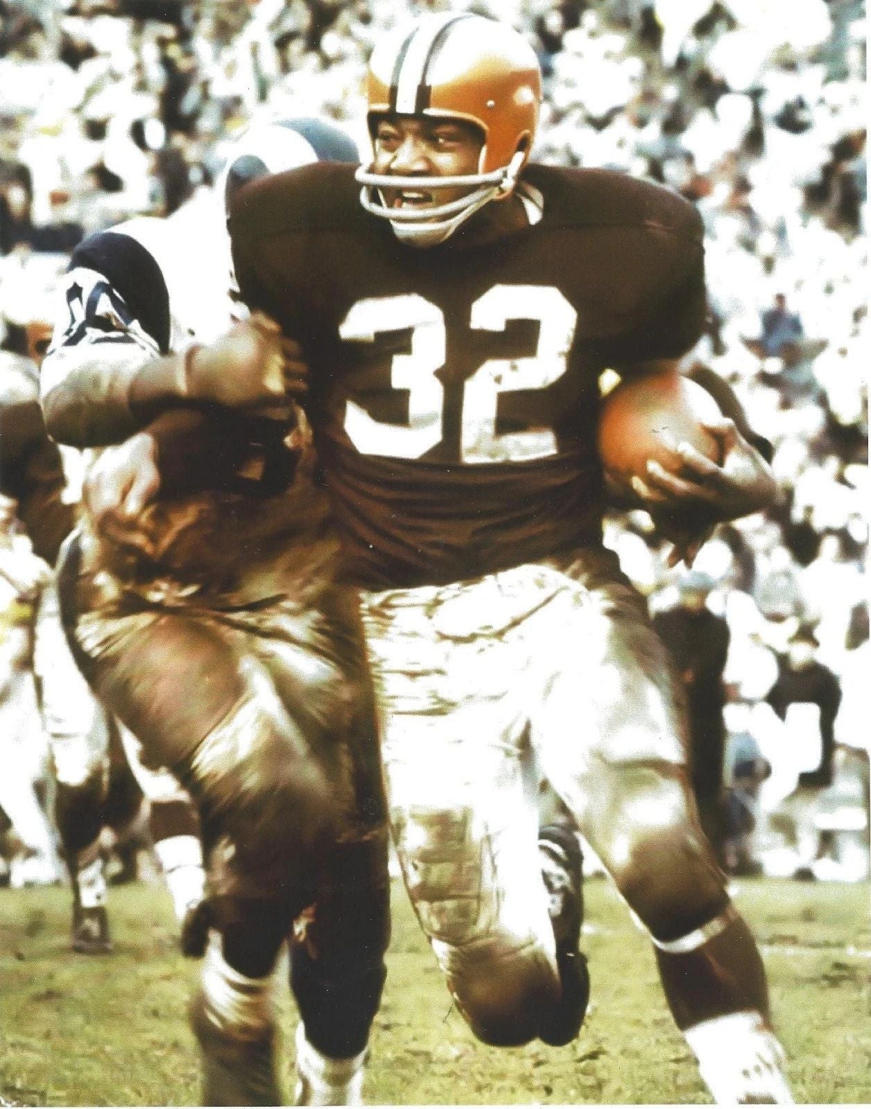 Jim Brown Photo Cleveland Browns Nfl Football Vs Rams 300 Piece Jigsaw Puzzle