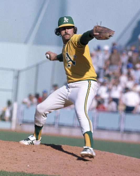 Jim Catfish Hunter Photo Oakland Athletics A'S Mlb Baseball Picture Color