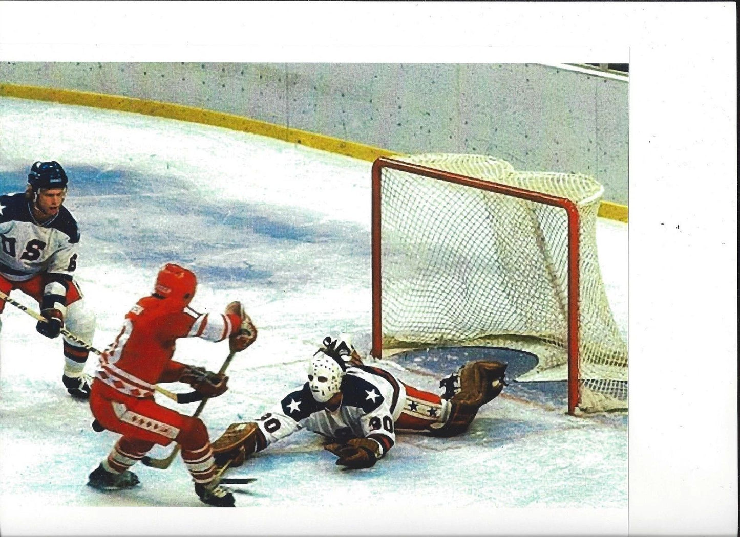 Jim Craig Magnet Miracle On Ice Hockey Usa Olympic Gold Medal Us Picture