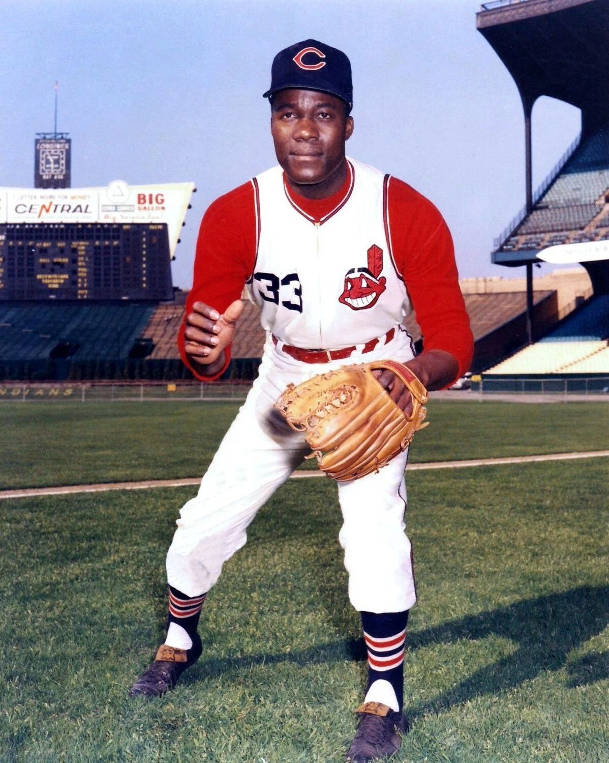 Jim Mudcat Grant Photo Cleveland Indians Baseball Picture Mlb