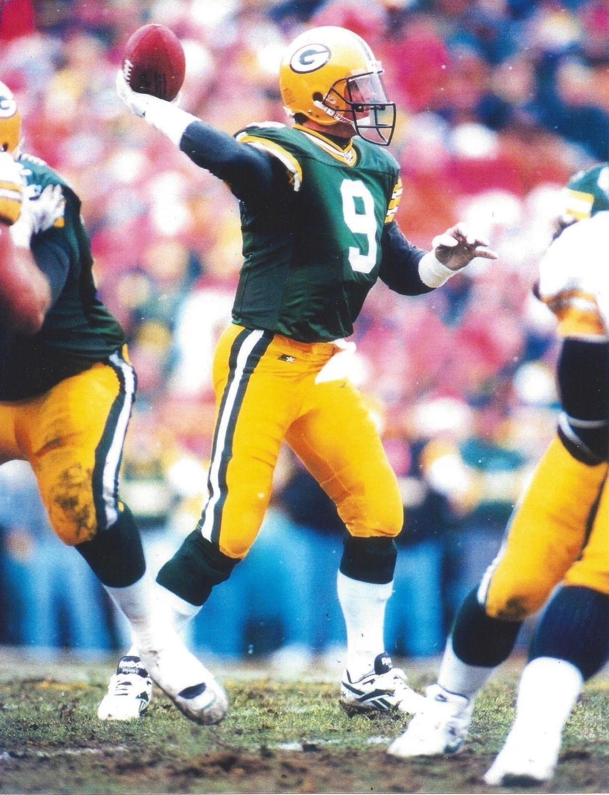 Jim Mcmahon Photo Green Bay Packers Nfl Football Picture
