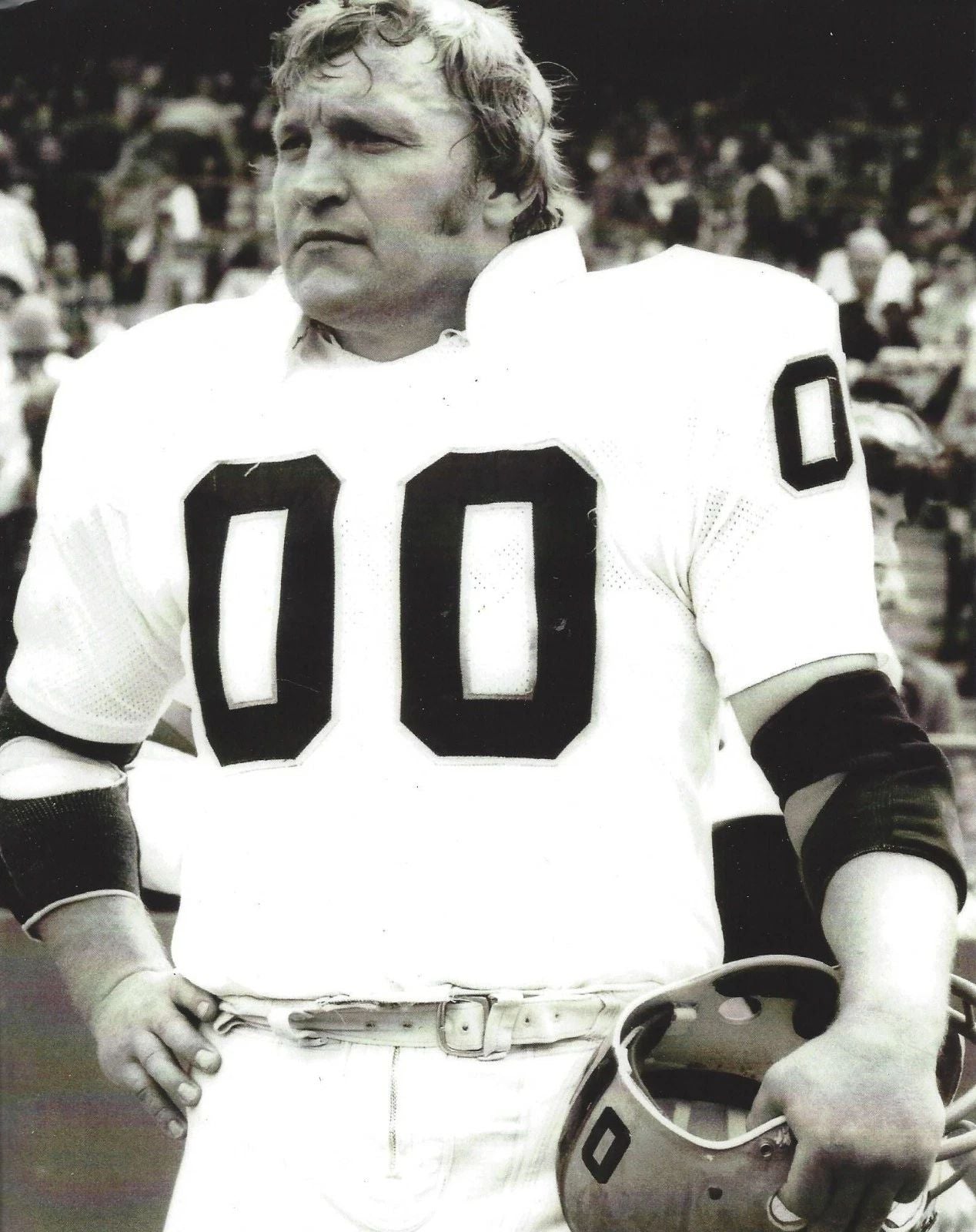 Jim Otto Photo Oakland Raiders Picture Nfl On Side Line