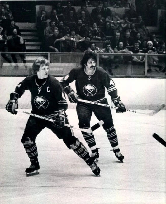 Jim Schoenfeld & Jerry Korab Keychain Hockey Buffalo Sabres Picture Nhl
