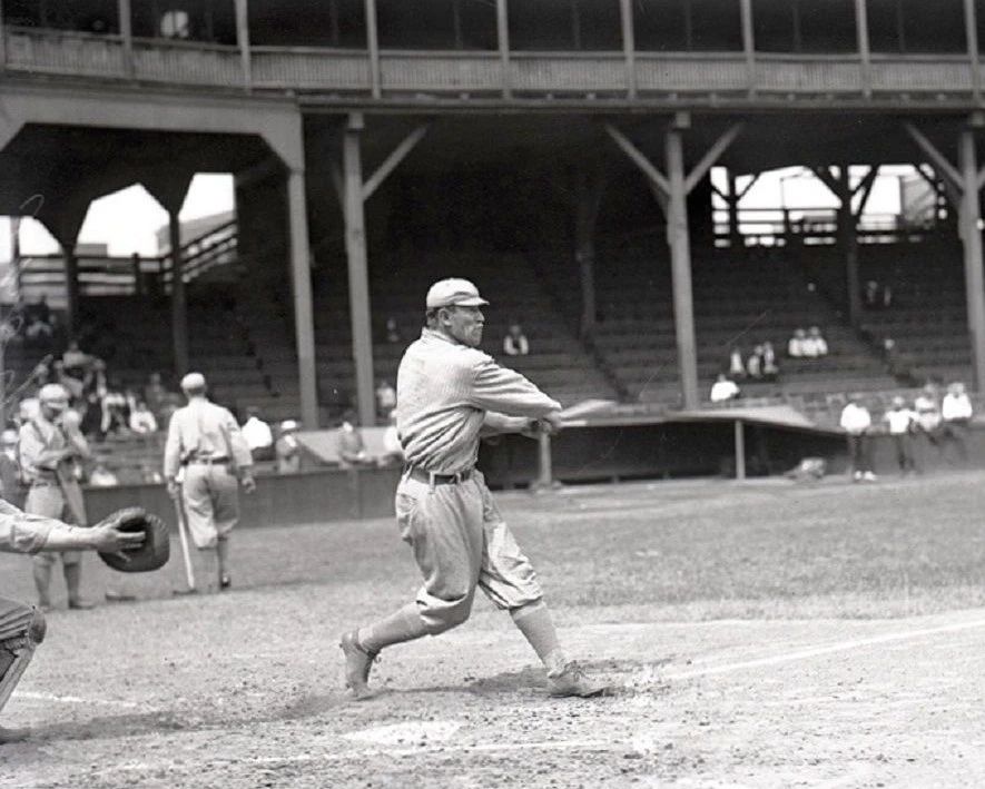 Jim Thorpe Photo New York Giants Baseball Picture Batting