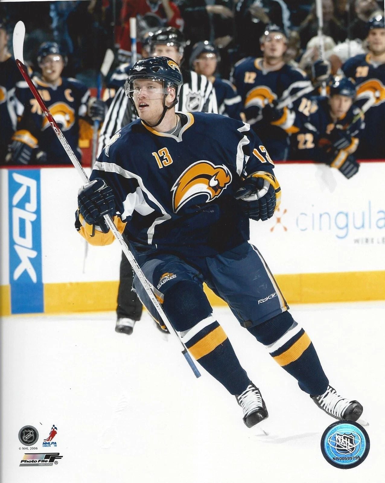 Jiri Novotny Photo Buffalo Sabres Nhl Picture