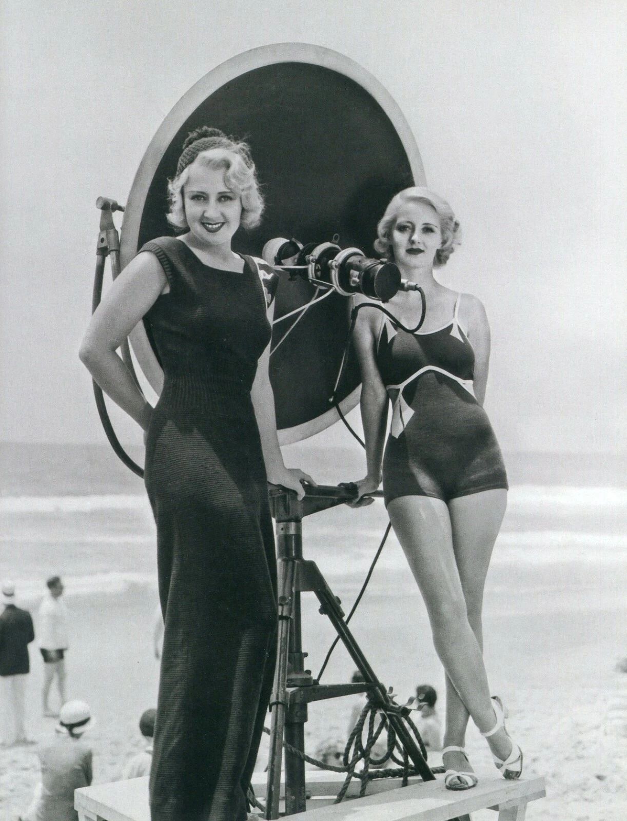 Joan Blondell & Bette Davis On Three On A Match Vintage Picture Photo 6 X 8