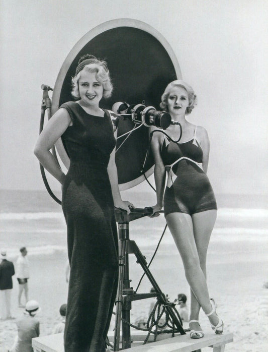 Joan Blondell & Bette Davis On Three On A Match Vintage Picture Photo 6 X 8