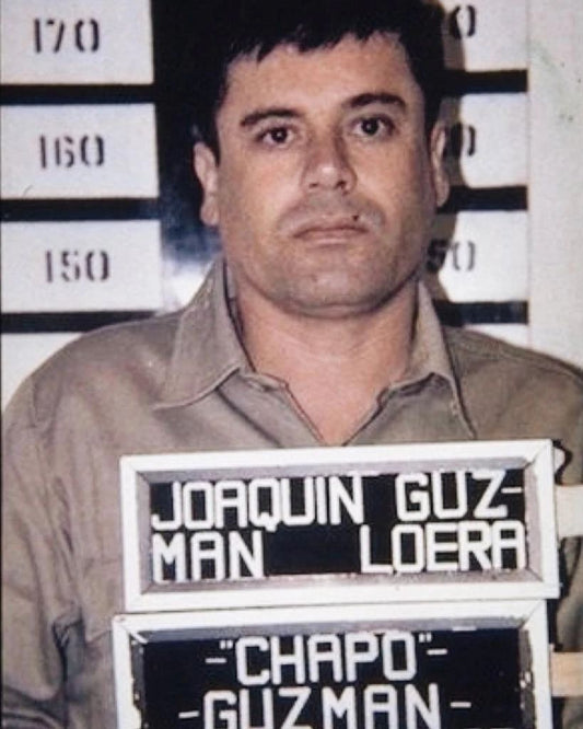 Joaquin El Chapo Guzman Mugshot Poster Picture Photo Print