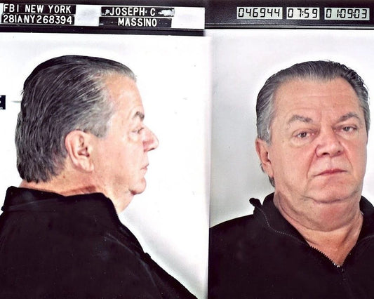 Joey Massino Mug Shot Photo Mafia Organized Crime Mobster Mob Picture