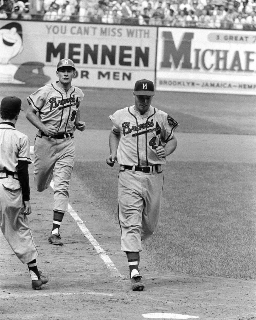 Joe Adcock Photo Milwaukee Braves Baseball Picture Mlb