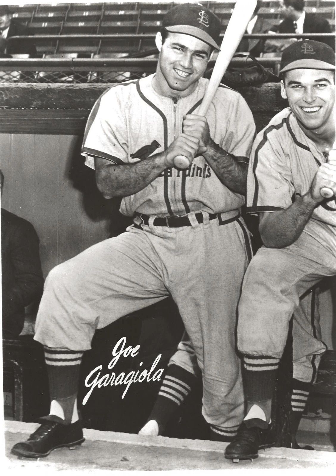 Joe Garagiola Keychain St. Louis Cardinals Baseball Picture Mlb