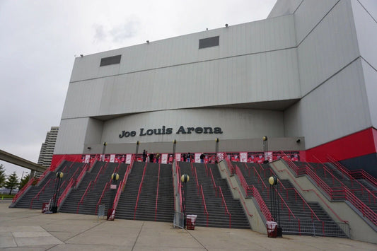 Joe Louis Arena Sporting Stadium In Detroit Olympic Poster Print Picture Photo
