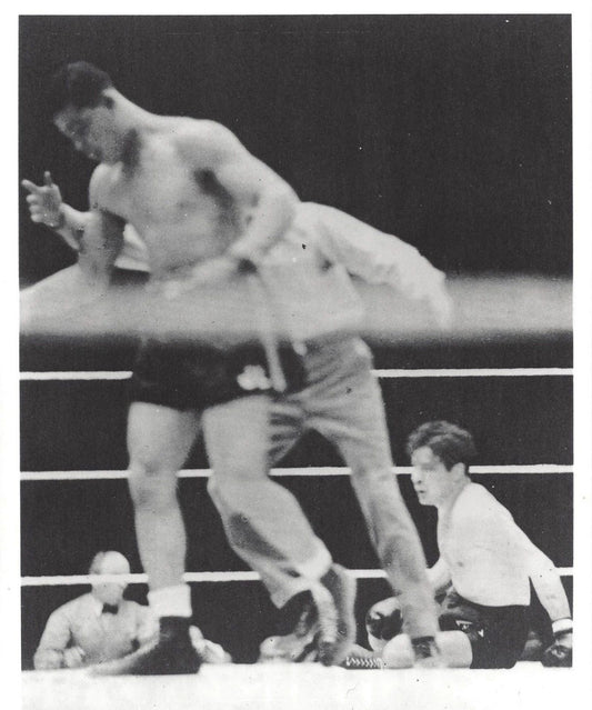 Joe Louis Ko'S Max Baer Photo Boxing Picture
