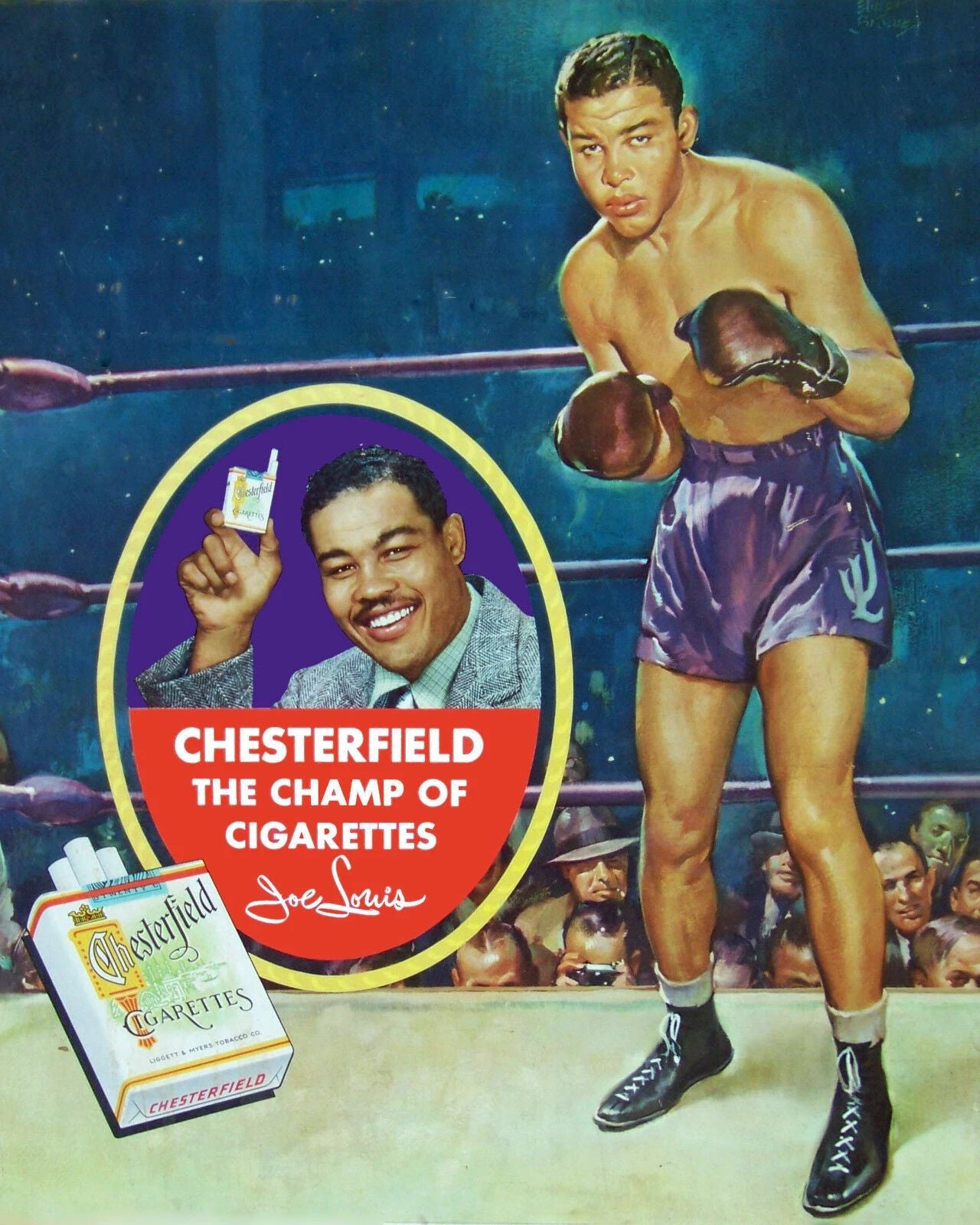 Joe Louis Photo Boxing Picture Chesterfield 300 Piece Jigsaw Puzzle