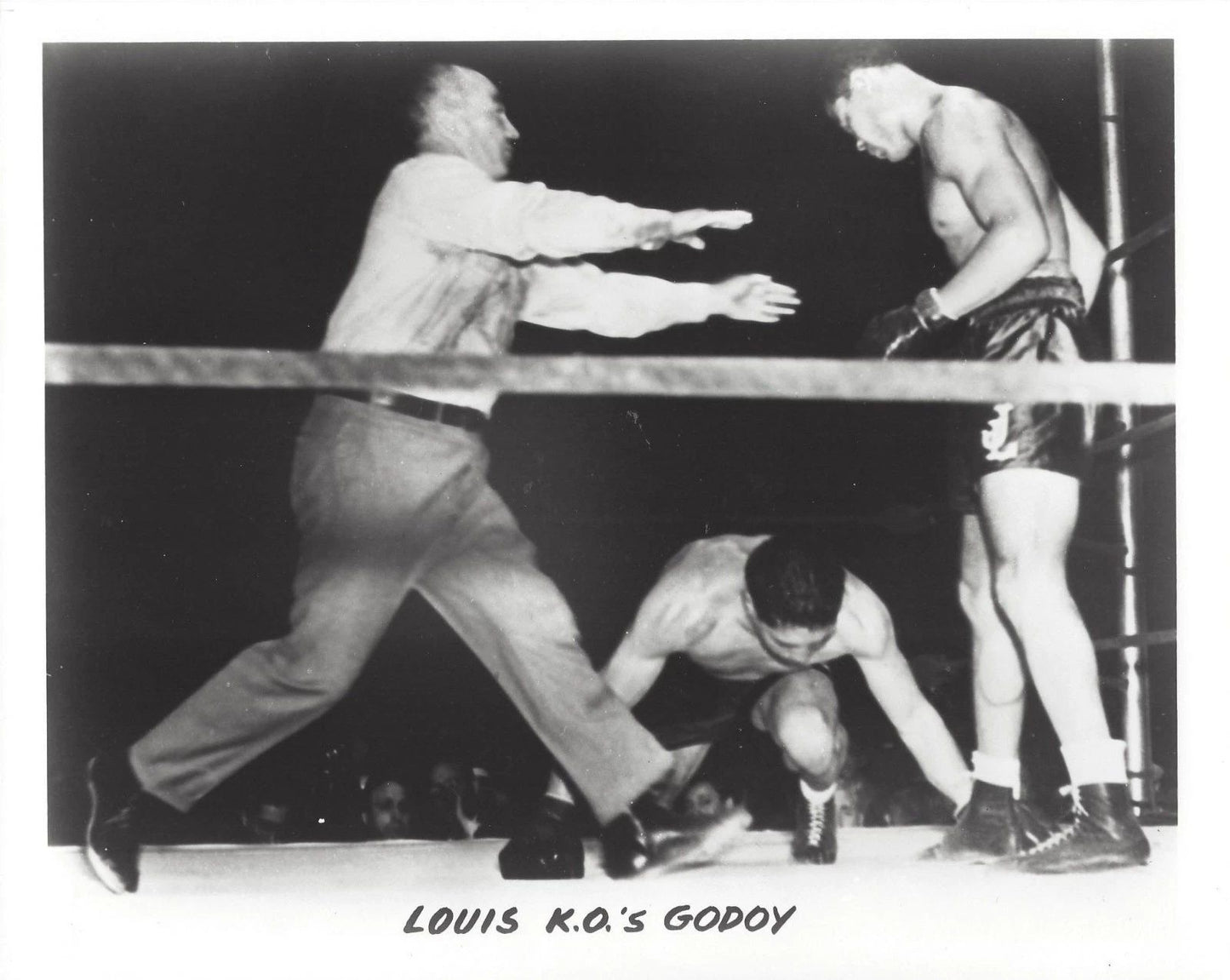 Joe Louis Vs Arturo Godoy Photo Boxing Picture