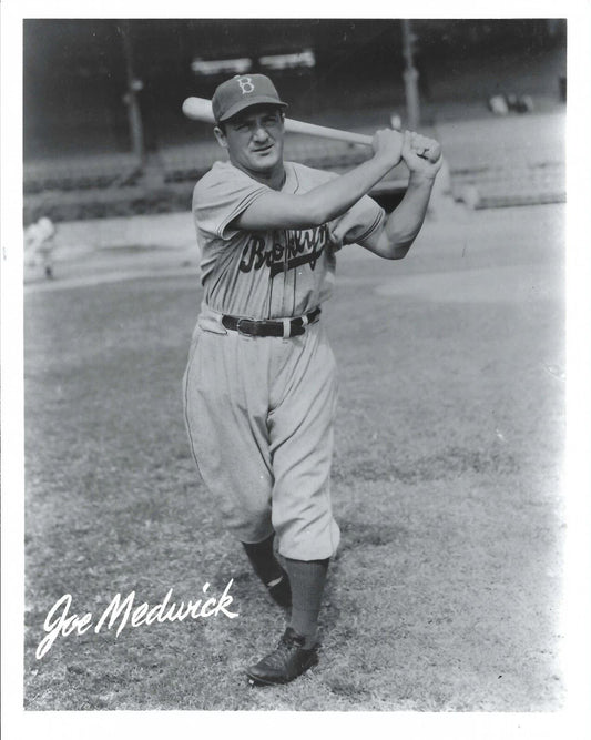 Joe Medwick Keychain Brooklyn Dodgers Baseball Picture Mlb