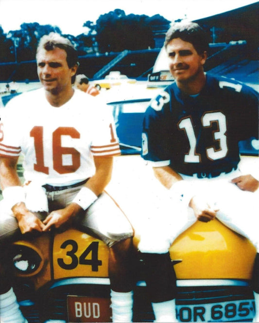 Joe Montana & Dan Marino Magnet San Francisco 49Ers Picture Nfl Football