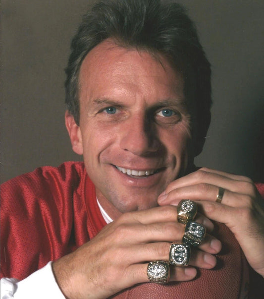 Joe Montana Magnet San Francisco 49Ers Picture Nfl Football 4 Sb Rings