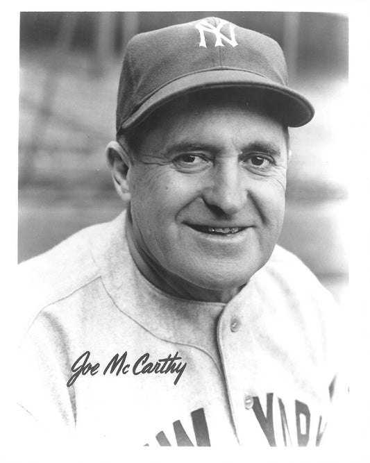Joe Mccarthy Photo New York Yankees Ny Baseball Picture Mlb