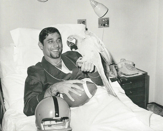 Joe Namath Magnet New York Jets Ny Colts Picture Nfl Football In Hospital