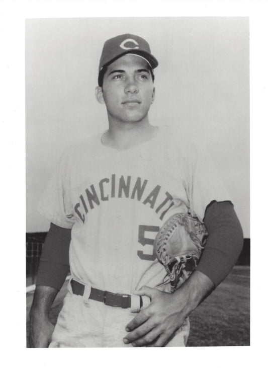 Johnny Bench Keychain Cincinnati Reds Baseball Picture Mlb Wide Border