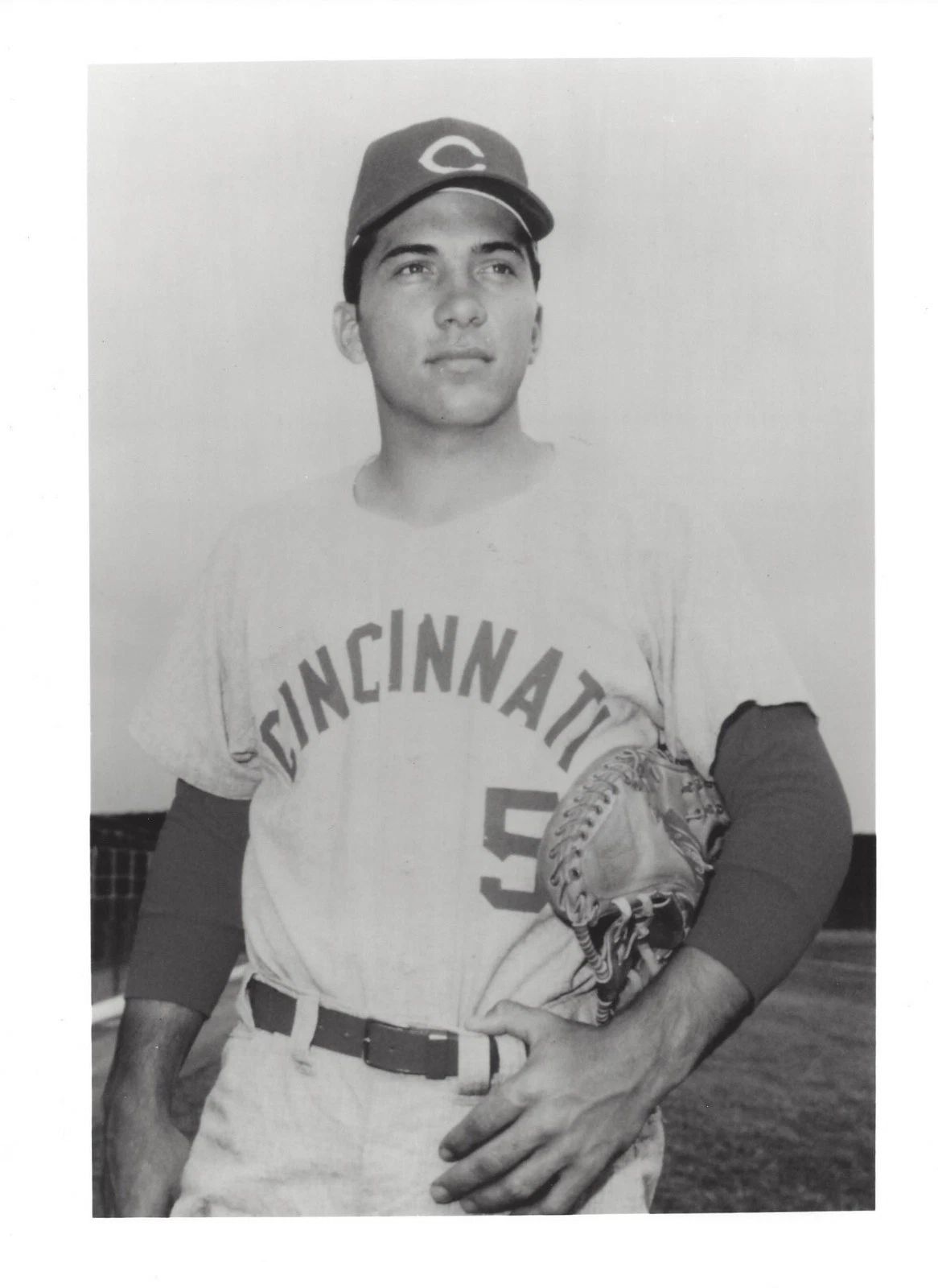 Johnny Bench Photo Cincinnati Reds Baseball Picture Mlb Wide Border