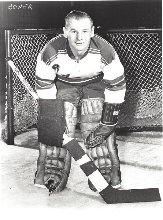 Johnny Bower Photo New York Rangers Ny Nhl Picture Hockey