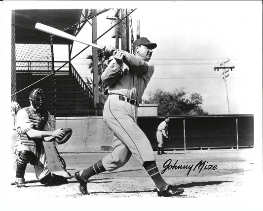 Johnny Mize Photo New York Giants Baseball Picture Ny