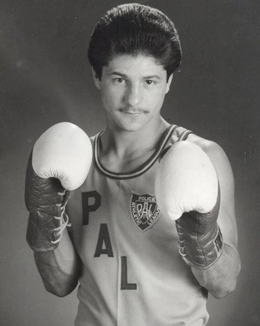 Johnny Tapia Photo Boxing Picture Police Athletic League Pal