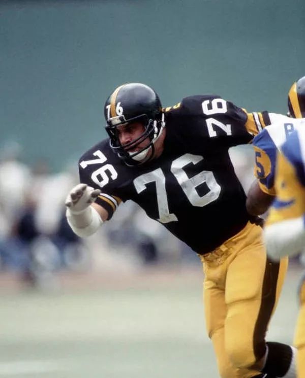 John Banaszak Photo Pittsburgh Steelers Picture Nfl Football Vs Rams