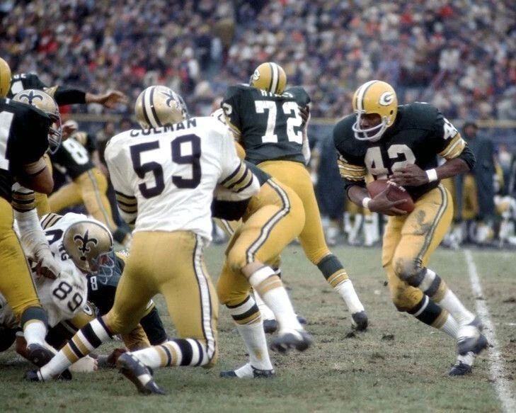 John Brockington Photo Green Bay Packers Picture Nfl Football Vs Saints