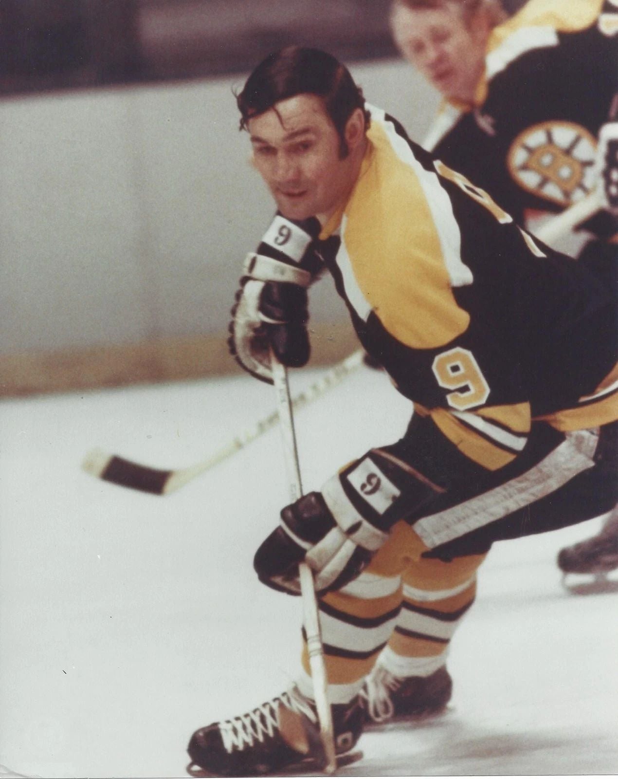 John Buyck Photo Hockey Boston Bruins Nhl Picture Color