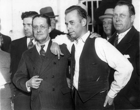 John Dillinger Photo Organized Crime Mobster Picture At Jail